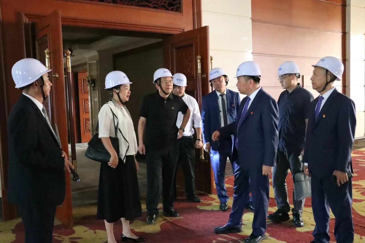 省尊龍凱時集團領導率隊赴總府（四川）賓館調(diào)研